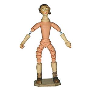 Shepherd without stick and bag