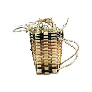 Basket with two handles