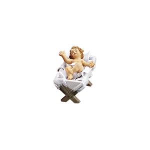 Gesu' Bambino con culla 2 pezzi