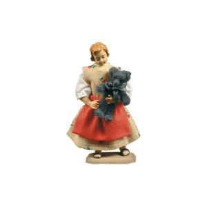 Bambina senza orsacchiotto