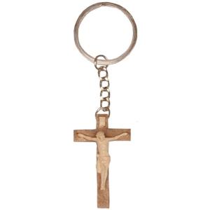 Keyring pendant - small Crucifix baroque style