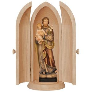 Niche with Saint Joseph with child