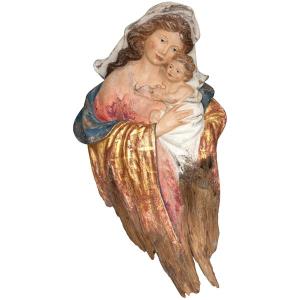 Brustbildmadonna Wurzelschnitzerei