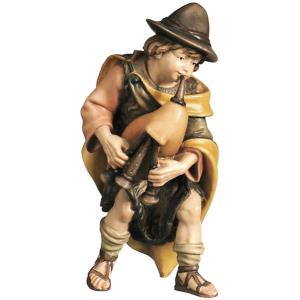 Shepherd with bagpipe