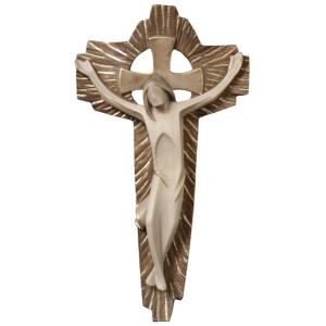 Cristo in passione, in legno