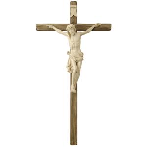 Dolomite Crucifix  made of lime wood