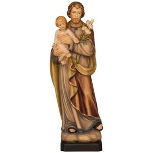 St. Joseph with Child wooden Statue