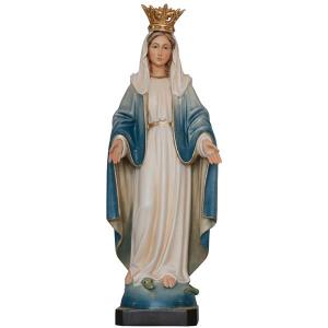 Our Lady of the Miraculous Medal & crown wooden