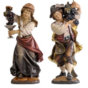Coppia di vendemmiatori