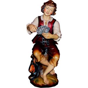 Ragazzo giocatore a carte