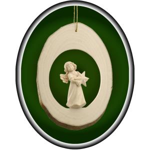 Branch disc with Mary Angel and star