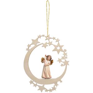 Mond mit Engel Kerze