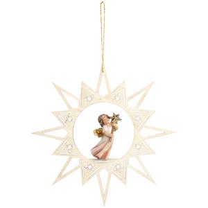 Star with angel flying