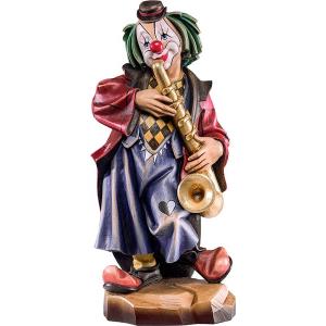 Clown saxophonist