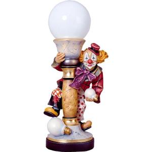 Electrical lamp clown with tie