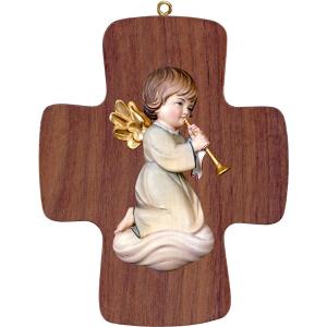 Kreuz mit Pitti - Engel mit Posaune