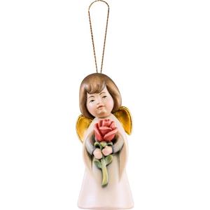 Dream angel with rose to hang