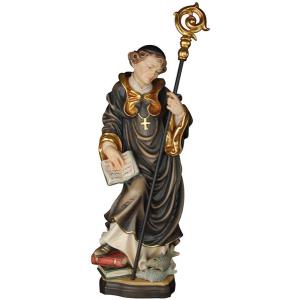 San Bertoldo di Garsten con due pesci