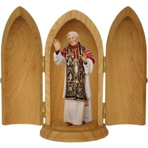 Papa Benedetto XVI nella nicchia