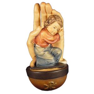 Weihwasserbecher Hand Junge