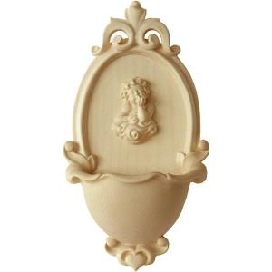 Acquasantiera con angelo custode che pensa