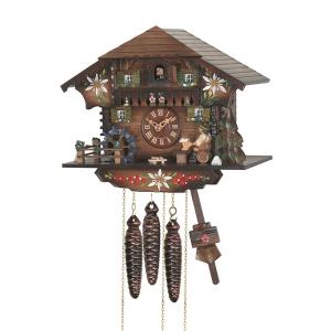 Quartz cuckoo clock with music