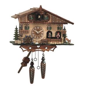 Quartz Kuckucksuhr mit Musik und Tanzpaar