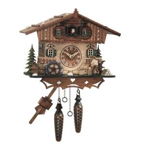 Quartz cuckoo clock with music