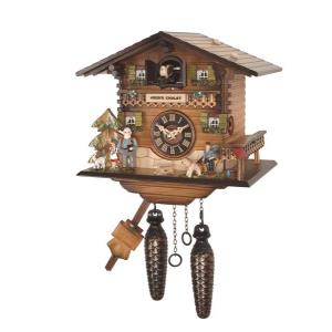 Quartz cuckoo clock with music