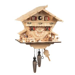 Quartz cuckoo clock with music