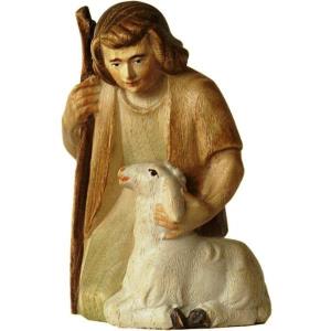 Shepherd kneeling