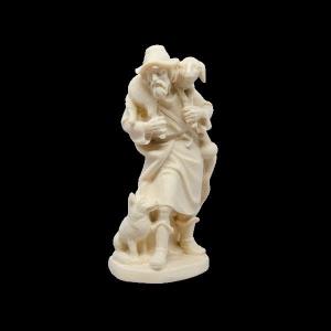 Pastore con pecora e cane