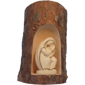 Baumstamm mit Stalingrad Madonna