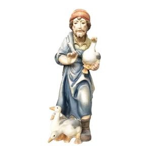 shepherd with ducks