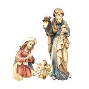 Holy family without stable
