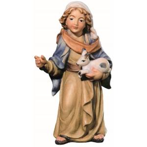 Pastorella per presepe con lepre