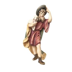 Pastore che pescola le pecore