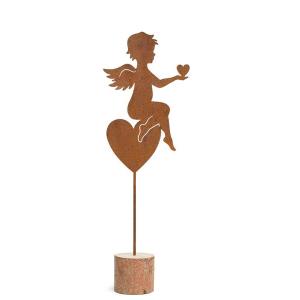 Wood Cupid Angel