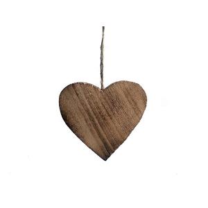 Wooden heart for home