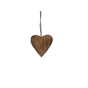Wooden heart for home