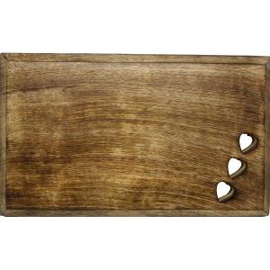 Cutting board in nut wood