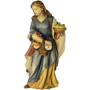 Pastorella con cesto e ciottola