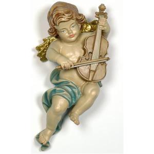 Putto angel with viola