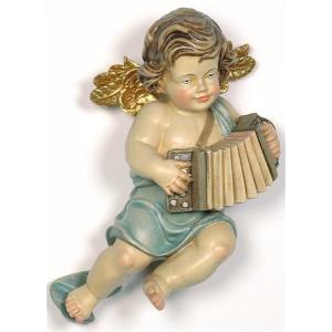 Putto angel + accordion