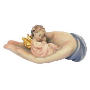 Hand with angel child