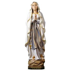 Madonna di Lourdes - Legno di tiglio scolpito