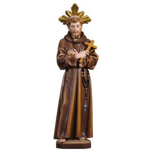 St. Francis of Assisi with cross with Aura