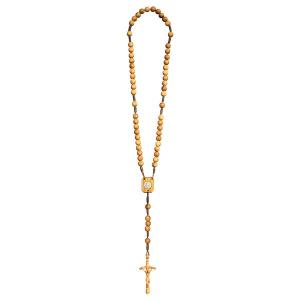 Rosary Olive oiled wtih Medal with Pope Cross