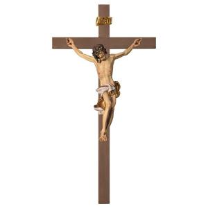 Crucifix Baroque - Cross plain - Linden wood carved