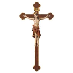 Crucifix Romanic with crown - Baroque cross